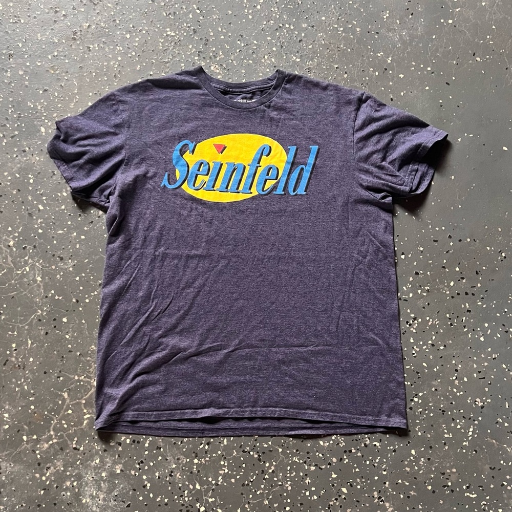 Men’s Ripple Junction Seinfeld Blue Graphic T-Shirt